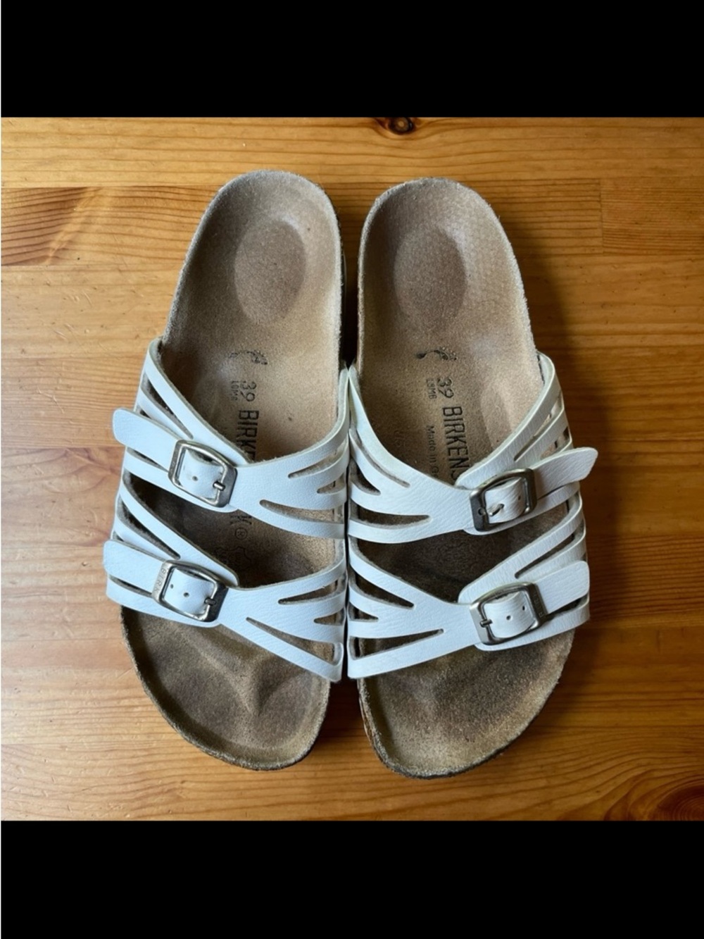 Birkenstock Granada Sandals size 39 (8.5) narrow